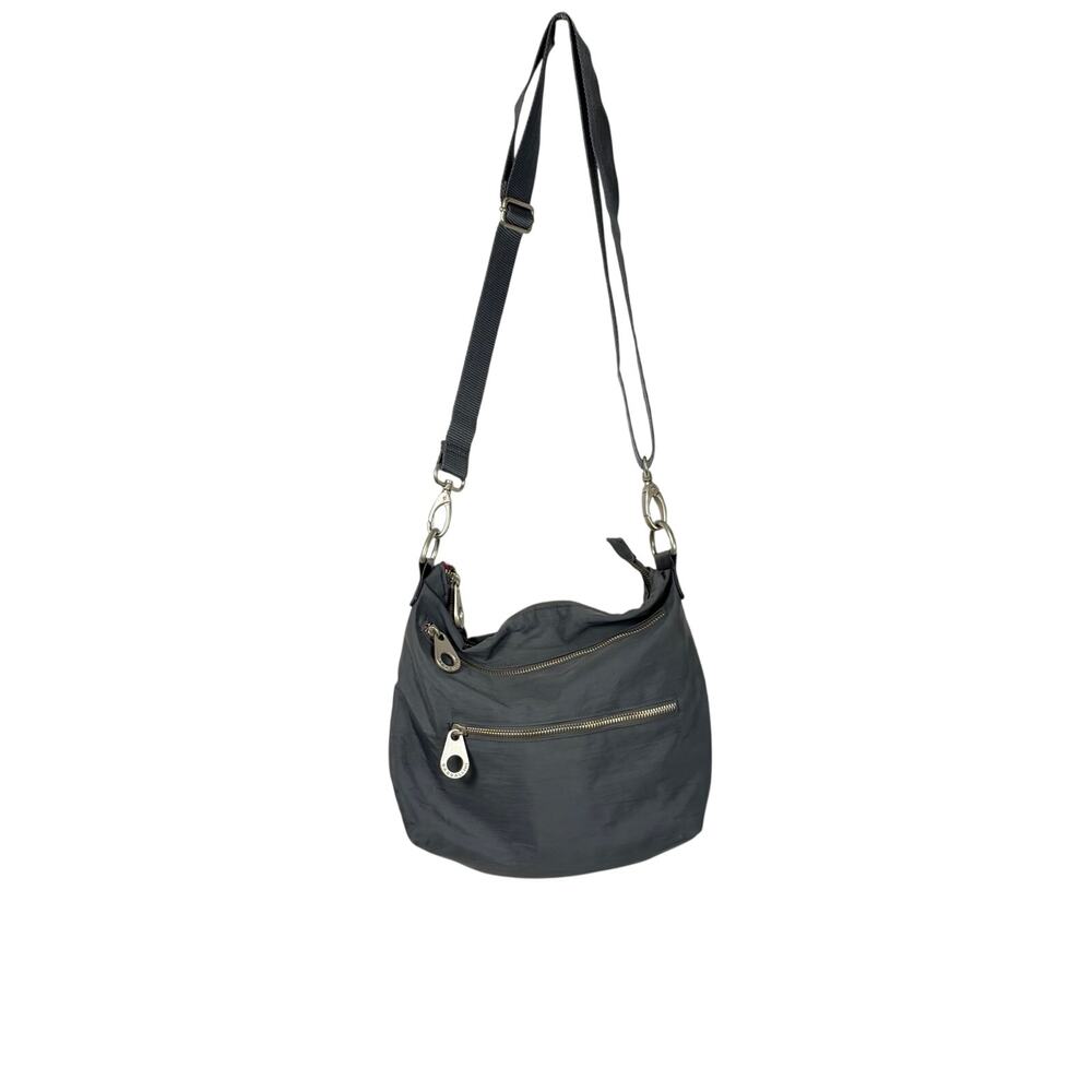 Baggallini Grey Travel Crossbody Bag